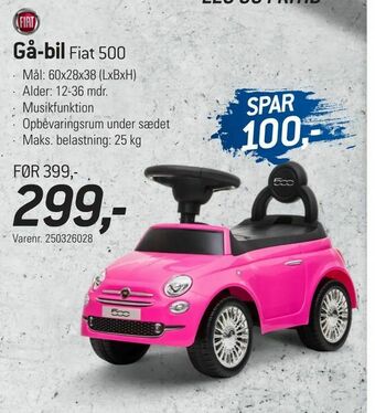 Thansen Gå-bil tilbud