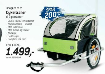 Thansen Cykeltrailer tilbud