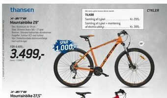 Thansen Mountainbike 29" tilbud