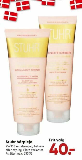 Bilka Stuhr hårpleje tilbud