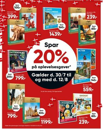 Bilka Oplevelsesgaver tilbud
