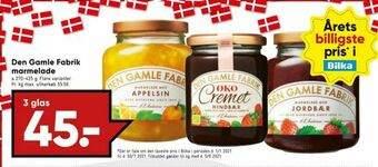 Bilka Den Gamle Fabrik marmelade tilbud