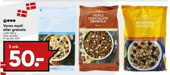 Bilka Vores mysli eller granola tilbud