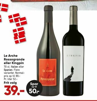 Bilka Le Arche Rossogrande eller Kingpin tilbud