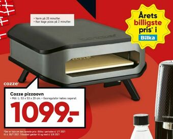 Bilka Cozze pizzaovn tilbud