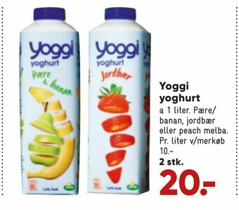 Bilka Yoggi yoghurt tilbud