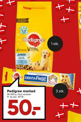 Bilka Pedigree marked tilbud