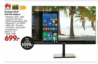 Bilka Full HD skærm tilbud