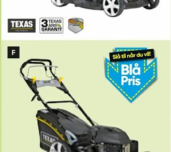 Bilka Texas Razor 5120 TR/W plæneklipper tilbud