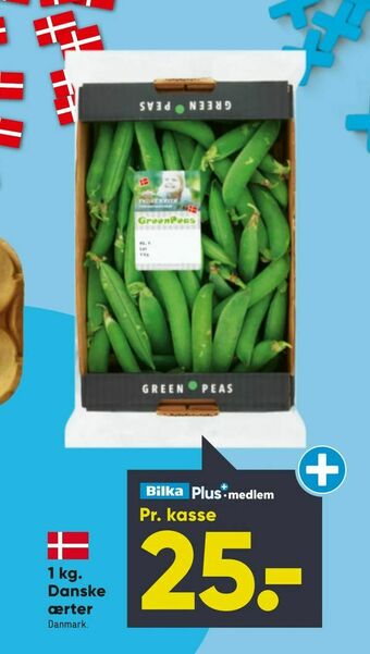 Bilka 1 kg. Danske ærter tilbud