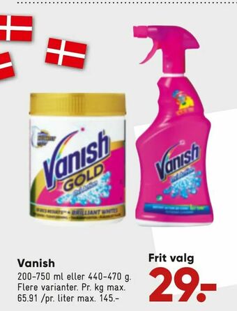 Bilka Vanish tilbud