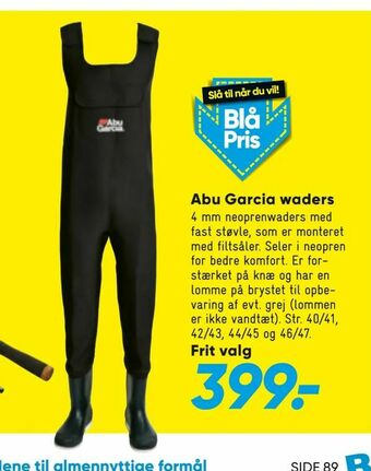Bilka Abu Garcia waders tilbud