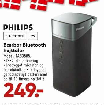 Bilka Bærbar Bluetooth højttaler tilbud