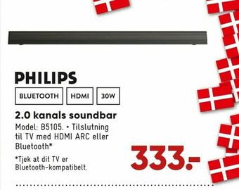 Bilka 2.0 kanals soundbar tilbud