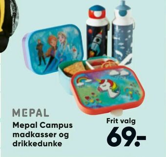 Bilka Mepal Campus madkasser og drikkedunke tilbud