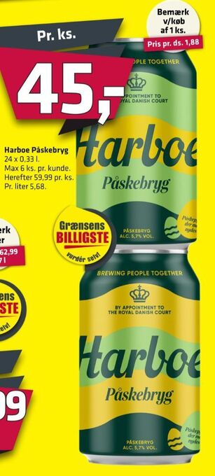 Fleggaard Påskebryg øl tilbud