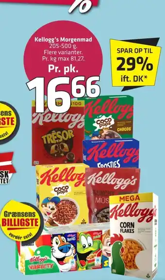 Tresor morgenmadsprodukt