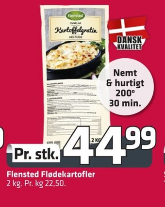 Fleggaard Flensted flødekartofler tilbud
