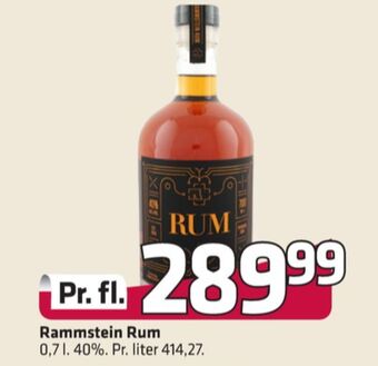 Fleggaard Rammstein rom tilbud