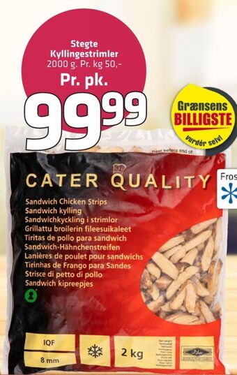 Fleggaard Cater quality kyllingestrimler tilbud