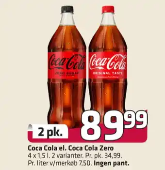Fleggaard Coca cola zero cola tilbud