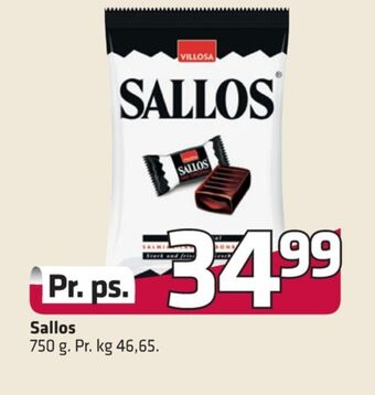 Fleggaard Sallos bolsjer tilbud