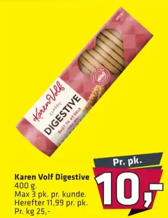 Fleggaard Digestive kiks tilbud