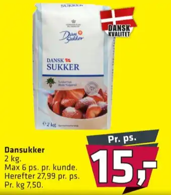 Fleggaard Dansukker sukker tilbud