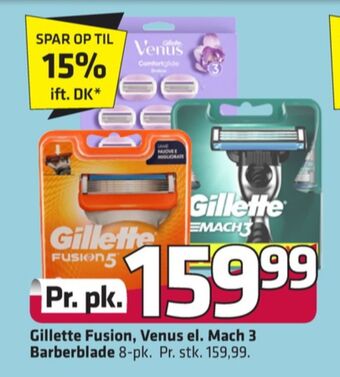 Fleggaard Mach3 barberblade tilbud