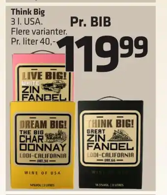 Fleggaard Make it big pinot noir californisk rødvin tilbud