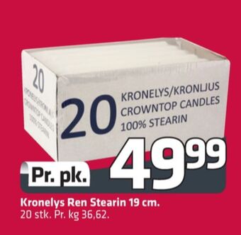 Fleggaard Ukendt kronelys tilbud