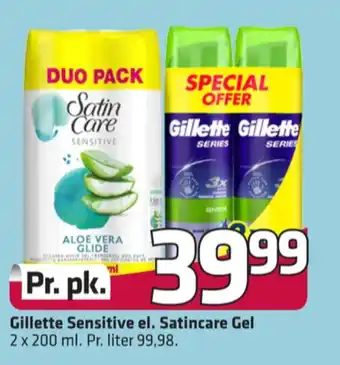 Fleggaard Satin care barbergel tilbud