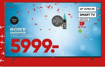 Bilka Sony Ke65xh9005 tilbud