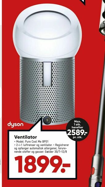 Bilka Ventilator tilbud
