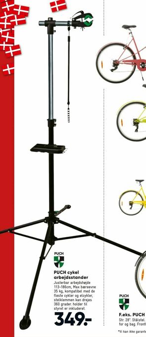 Bilka PUCH cykel arbejdsstander tilbud