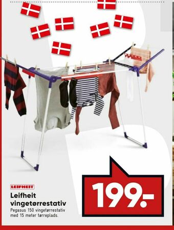 Bilka Leifheit vingetørrestativ tilbud