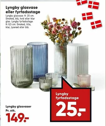 Bilka Lyngby glasvaser tilbud