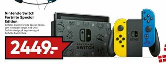 Bilka Nintendo Switch Fortnite Special Edition tilbud