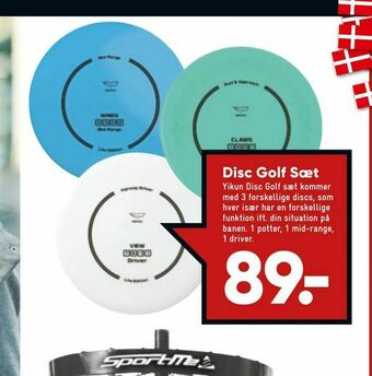 Disc Golf Sæt