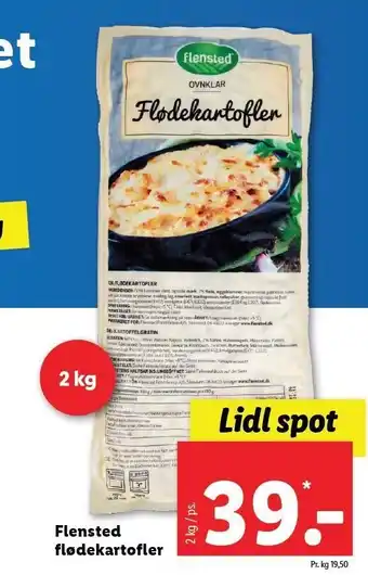 Lidl Flødekartofler 2 kg tilbud