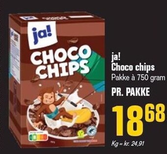 Otto Duborg Choco chips tilbud