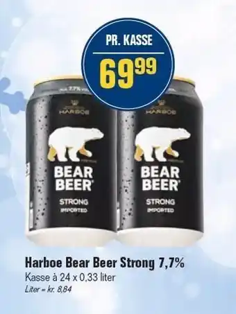 Otto Duborg Harboe bear beer strong tilbud