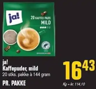 Otto Duborg Kaffepuder, mild tilbud