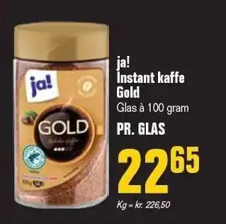 Otto Duborg Instant kaffe gold tilbud