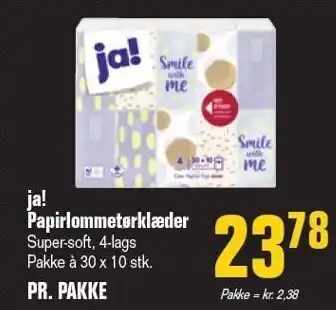 Otto Duborg Papirlommetørklæder tilbud