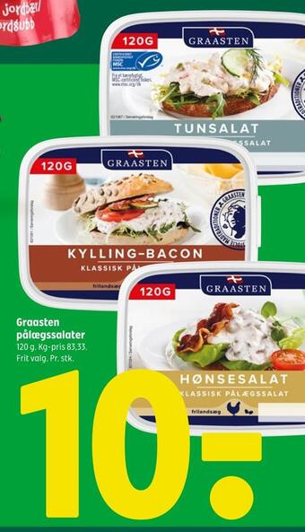 Coop 365 Graasten pålægssalater tilbud