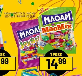 Priss Maoam joystixx el. mao mix tilbud