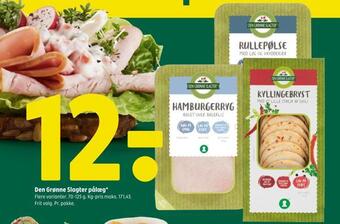 Coop 365 Den grønne slagter pålæg tilbud