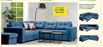 Sovesofa hjørne