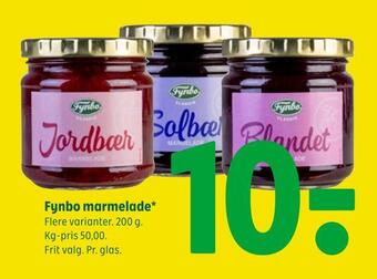 Coop 365 Fynbo marmelade tilbud
